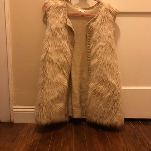 A fur vest